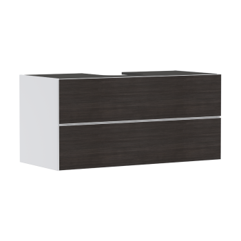  - HANSGROHE Xevolos E Szafka pod szlifowaną umywalkę wpuszczaną w blat z 2 szufladami 118 x 55cm biały mat 54193730 - 54193730 - Łazienki Szydłowski