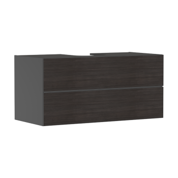  - HANSGROHE Xevolos E Szafka pod szlifowaną umywalkę wpuszczaną w blat z 2 szufladami 118 x 55cm szary łupek matowy 54195730 - 54195730 - Łazienki Szydłowski