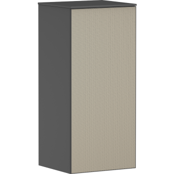  - HANSGROHE Xevolos E Szafka boczna średnia 40 x 36 cm, drzwi lewe, szary łupek mat 54214390 - 54214390 - Łazienki Szydłowski