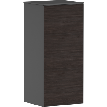  - HANSGROHE Xevolos E Szafka boczna średnia 40 x 36cm, drzwi lewe, szary łupek matowy 54214730 - 54214730 - Łazienki Szydłowski