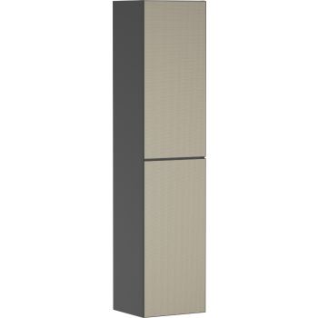  - HANSGROHE Xevolos E Szafka boczna wysoka 40 x 36 cm, drzwi lewe, szary łupek matowy 54220390 - 54220390 - Łazienki Szydłowski