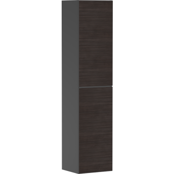  - HANSGROHE Xevolos E Szafka boczna wysoka 40 x 36 cm, drzwi lewe, szary lupek mat 54220730 - 54220730 - Łazienki Szydłowski