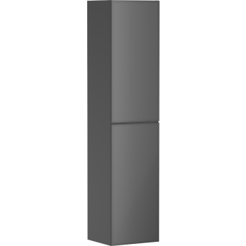  - HANSGROHE Xevolos E Szafka boczna wysoka 40 x 36 cm, drzwi lewe, szary łupek matowy 54220770 - 54220770 - Łazienki Szydłowski