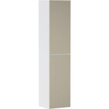  - HANSGROHE Xevolos E Szafka boczna wysoka 40 x 36 cm, drzwi prawe, biały mat 54221390 - 54221390 - Łazienki Szydłowski