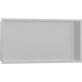 - HANSGROHE XtraStoris Original Wnęka ścienna z ozdobną ramką 30 x 60 x 10 cm szary beton 56064380 - 56064380 - Łazienki Szydłowski