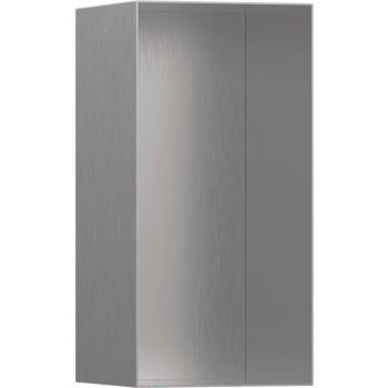  - HANSGROHE XtraStoris Minimalistic Wnęka ścienna bez ozdobnej ramki 30 x 15 x 14 cm stal szlachetna szczotkowana 56076800 - 56076800 - Łazienki Szydłowski