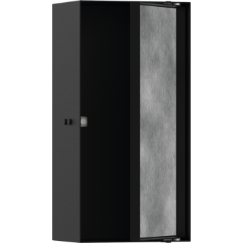  - HANSGROHE XtraStoris Rock Wnęka ścienna z drzwiczkami do wyłożenia płytkami 30 x 15 x 10 cm czarny mat 56082670 - 56082670 - Łazienki Szydłowski
