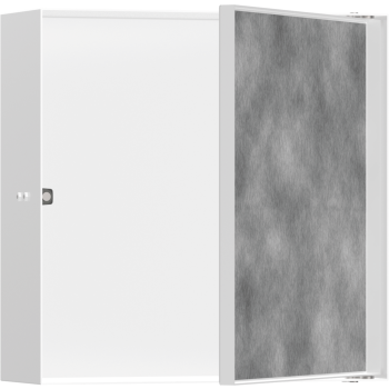  - HANSGROHE XtraStoris Rock Wnęka ścienna z drzwiczkami do wyłożenia płytkami 30 x 30 x 10 cm  56085700 - 56085700 - Łazienki Szydłowski
