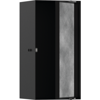  - HANSGROHE XtraStoris Rock Wnęka ścienna z drzwiczkami do wyłożenia płytkami 30 x 15 x 14 cm czarny mat 56088670 - 56088670 - Łazienki Szydłowski