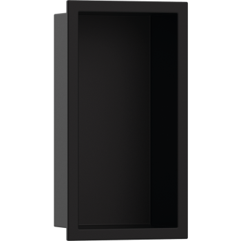 - HANSGROHE XtraStoris Original Wnęka ścienna z ozdobną ramką 30x15 cm czarny 56092670 - 56092670 - Łazienki Szydłowski