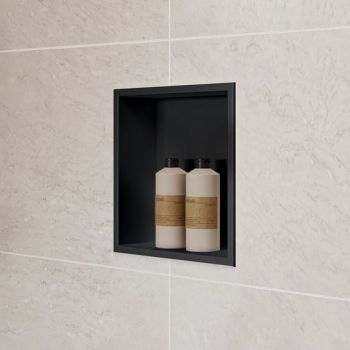 - HANSGROHE XtraStoris Original Wnęka ścienna z ozdobną ramką 30 x 30 x 7 cm 56093670 - 56093670 - Łazienki Szydłowski
