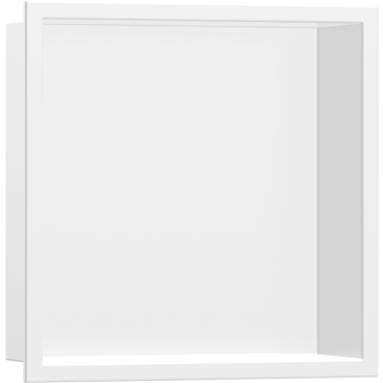 - HANSGROHE XtraStoris Original Wnęka ścienna z ozdobną ramką 30 x 30 x 7 cm 56093700 - 56093700 - Łazienki Szydłowski