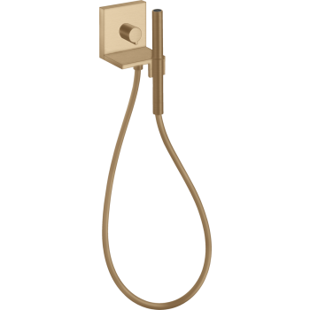 - AXOR ShowerSolutions Moduł główki prysznicowej 12 x 12 cm, kwadratowy, podtynkowy brąz szczotkowany 10651140 - 10651140 - Łazienki Szydłowski