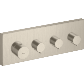  - AXOR ShowerSolutions Moduł termostatyczny 360/120 do 3 odbiorników, podtynkowy nikiel szczotkowany 10751820 - 10751820 U - Łazienki Szydłowski