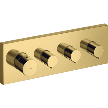  - AXOR ShowerSolutions  Bateria wannowo prysznicowa do 3 odbiorników, podtynkowy złoty optyczny polerowany 10751990 - 10751990 - Łazienki Szydłowski