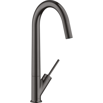 - AXOR Starck bateria kuchenna 300 z obrotową wylewką czarny chrom szczotkowany 10822340 - 10822340 - Łazienki Szydłowski