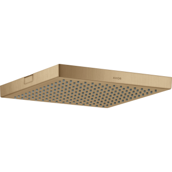 - AXOR ShowerSolutions Deszczownica prysznicowa 24 x24 cm 1jet do montażu w suficie brąz szczotkowany 10924140 - 10924140 U - Łazienki Szydłowski
