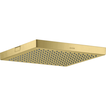 - AXOR ShowerSolutions Głowica prysznicowa 240/240 1jet do montażu w suficie mosiądz szczotkowany 10924950 - 10924950 U - Łazienki Szydłowski