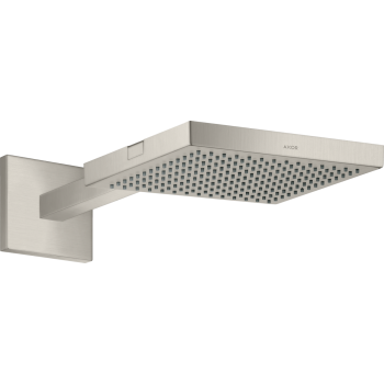 - AXOR ShowerSolutions Deszczownica prysznicowa 24 x 24 cm 1jet z ramieniem prysznicowym stal szlachetna optyczna 10925800 - 10925800 - Łazienki Szydłowski