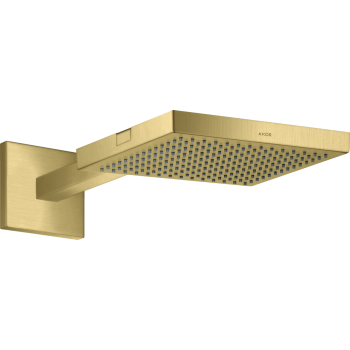 - AXOR ShowerSolutions Głowica prysznicowa 240/240 1jet z ramieniem prysznicowym mosiądz szczotkowany 10925950 - 10925950 U - Łazienki Szydłowski