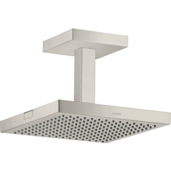 - AXOR ShowerSolutions Deszczownica prysznicowa 24 x 24 cm 1jet do montażu w suficie stal szlachetna optyczna 10929800 - 10929800 - Łazienki Szydłowski