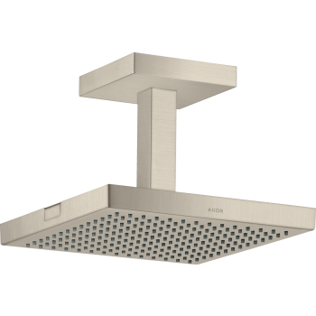  - AXOR ShowerSolutions Deszczownica prysznicowa 24 x 24 cm 1jet do montażu w suficie nikiel szczotkowany 10929820 - 10929820 - Łazienki Szydłowski