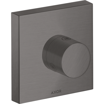 - AXOR ShowerSolutions Zawór odcinająco-przełączający Trio/Quattro 12 x 12 cm, czarny chrom szczotkowany 10932340 - 10932340 U - Łazienki Szydłowski