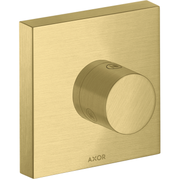 - AXOR ShowerSolutions Zawór odcinająco-przełączający Trio/Quattro 12 x 12 cm, mosiądz szczotkowany 10932950 - 10932950 U - Łazienki Szydłowski