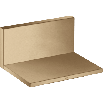 - AXOR ShowerSolutions Wylewka wachlarzowa 24 x 12cm, podtynkowa brąz szczotkowany 10942140 - 10942140 U - Łazienki Szydłowski