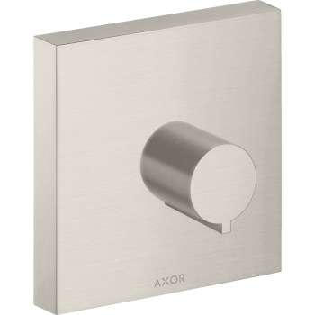 - AXOR ShowerSolutions Zawór odcinający 12 x 12 cm, podtynkowy stal szlachetna optyczna 10972800 - 10972800 - Łazienki Szydłowski