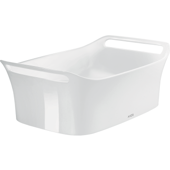 - AXOR Urquiola Umywalka nablatowa 62,4 x 40,8 cm biała 11300000 - 11300000 - Łazienki Szydłowski