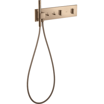  - AXOR ShowerComposition Moduł termostatyczny 470/110 do 2 odbiorników, podtynkowy czerwone złoto polerowane 12571300 - 12571300 - Łazienki Szydłowski