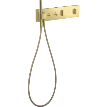  - AXOR ShowerComposition Moduł termostatyczny 470/110 do 2 odbiorników, podtynkowy mosiądz szczotkowany 12571950 - 12571950 - Łazienki Szydłowski