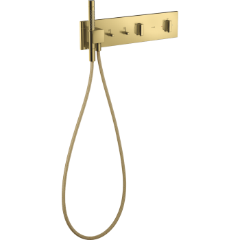  - AXOR ShowerComposition Moduł termostatyczny 470/110 do 2 odbiorników, podtynkowy złoty optyczny polerowany 12571990 - 12571990 - Łazienki Szydłowski
