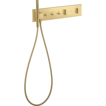 - AXOR ShowerComposition Moduł termostatyczny 540/110 do 3 odbiorników, złoty optyczny szczotkowany 12572250 - 12572250 - Łazienki Szydłowski