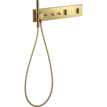 - AXOR ShowerComposition Moduł termostatyczny 540/110 do 3 odbiorników,złoty optyczny polerowany 12572990 - 12572990 - Łazienki Szydłowski