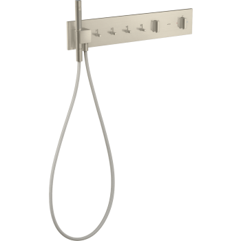  - AXOR ShowerComposition Moduł termostatyczny 610/110 do 4 odbiorników, nikiel szczotkowany 12573820 - 12573820 - Łazienki Szydłowski
