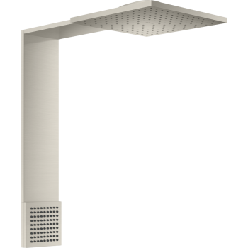  - AXOR ShowerComposition Moduł głowicy prysznicowej 25 x 25 cm 2jet z prysznicem na ramiona stal szlachetna 12594800 - 12594800 - Łazienki Szydłowski