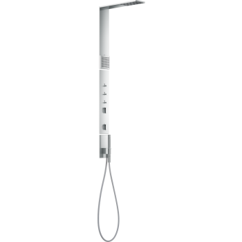  - AXOR ShowerComposition Panel prysznicowy z termostatem, głowicą prysznicową 110/220 1jet i prysznicem na ramiona, podtynkowy chrom 12595000 - 12595000 - Łazienki Szydłowski