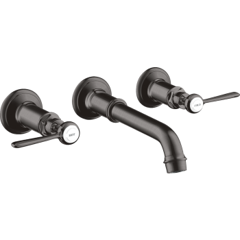  - AXOR Montreux 3-otworowa bateria umywalkowa z uchwytami jednoramiennymi i wylewką 165 - 225 mm, ścienna, podtynkowa 16534340 - 16534340 - Łazienki Szydłowski