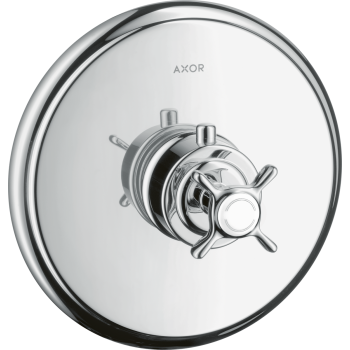  - AXOR Montreux Bateria termostatyczna z uchwytem krzyżowym, podtynkowa chrom 16810000 - 16810000 - Łazienki Szydłowski
