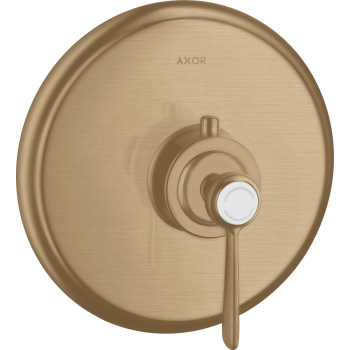  - AXOR Montreux Bateria termostatyczna HighFlow z uchwytem jednoramiennym, podtynkowa brąz szczotkowany 16824140 - 16824140 - Łazienki Szydłowski