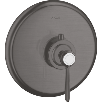  - AXOR Montreux Bateria termostatyczna HighFlow z uchwytem jednoramiennym, podtynkowa czarny chrom szczotkowany 16824340 - 16824340 - Łazienki Szydłowski