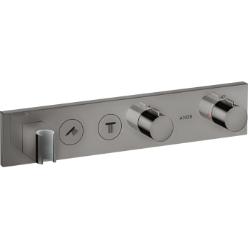  - AXOR ShowerSolutions Moduł termostatyczny 460/90 do 2 odbiorników, podtynkowy czarny chrom polerowany 18355330 - 18355330 - Łazienki Szydłowski