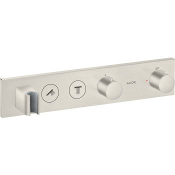 - AXOR ShowerSolutions Moduł termostatyczny 460/90 do 2 odbiorników, podtynkowy stal szlachetna optyczna 18355800 - 18355800 - Łazienki Szydłowski
