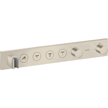  - AXOR ShowerSolutions Moduł termostatyczny Select 600/90 do 4 odbiorników, podtynkowy nikiel szczotkowany 18357820 - 18357820 - Łazienki Szydłowski
