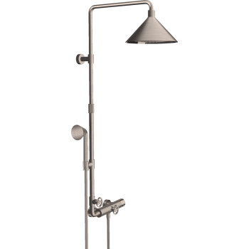 - AXOR Showers/Front Komplet prysznicowy 240 2jet z termostatem stal szlachetna optyczna 26020800 - 26020800 - Łazienki Szydłowski