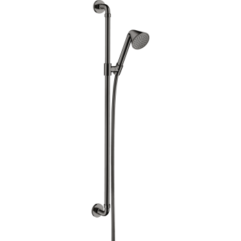 - AXOR Showers/Front Zestaw prysznicowy 90 cm z główką prysznicową 85 1jet EcoSmart czarny chrom polerowany 26023330 - 26023330 - Łazienki Szydłowski