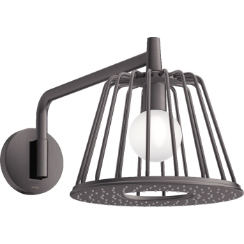  - AXOR LampShower/Nendo LampShower 275 1jet z ramieniem prysznicowym czarny chrom szczotkowany 26031340 - 26031340 - Łazienki Szydłowski
