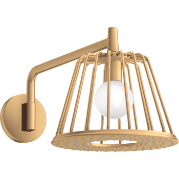  - AXOR LampShower/Nendo LampShower 275 1jet z ramieniem prysznicowym mosiądz szczotkowany 26031950 - 26031950 - Łazienki Szydłowski